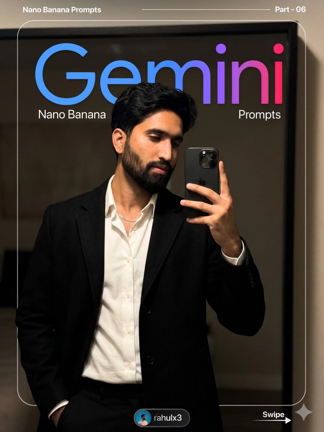 Dark Luxury Portrait