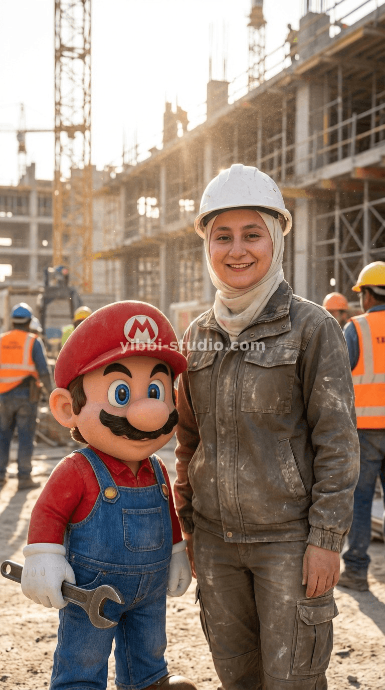 Mario Construction Worker